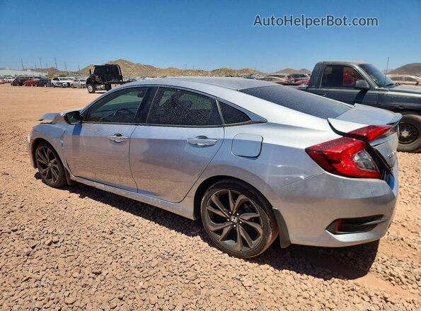19XFC2F85LE000761 2020 HONDA CIVIC Серебряный Задняя левая четверть