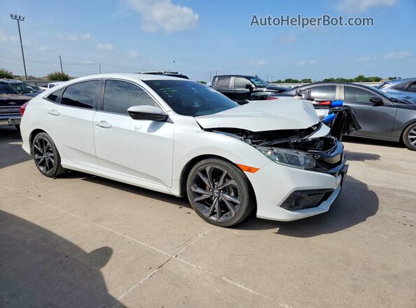 19XFC2F85LE008195 2020 HONDA CIVIC White Передня права чверть