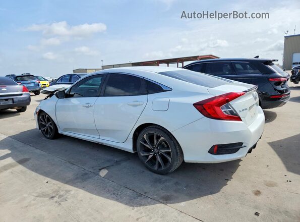 19XFC2F85LE008195 2020 HONDA CIVIC White Задня ліва чверть