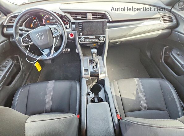 19XFC2F85LE008195 2020 HONDA CIVIC White Вид панелі приладів