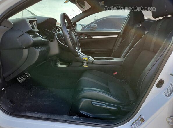 19XFC2F85LE008195 2020 HONDA CIVIC White Вид салону спереду