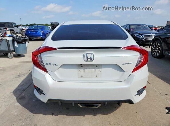 19XFC2F85LE008195 2020 HONDA CIVIC White Вид ззаду