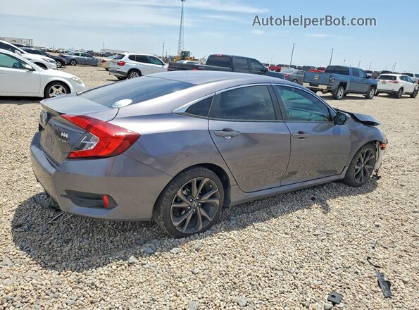 19XFC2F85LE012781 2020 HONDA CIVIC Gray Rear right