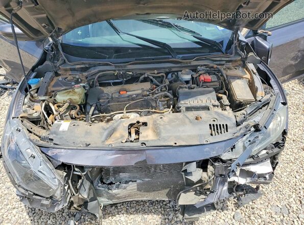 19XFC2F85LE012781 2020 HONDA CIVIC Gray Rear interior view