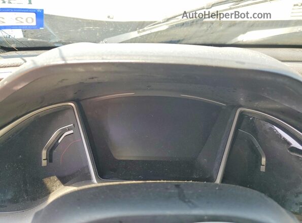 19XFC2F85LE012781 2020 HONDA CIVIC Gray Instrument cluster view