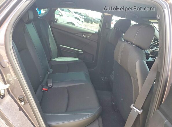 19XFC2F85LE012781 2020 HONDA CIVIC Gray Rear seats view
