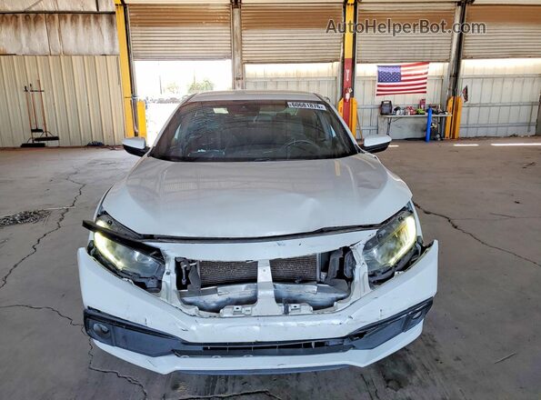 19XFC2F85LE028298 2020 HONDA CIVIC White Widok z przodu