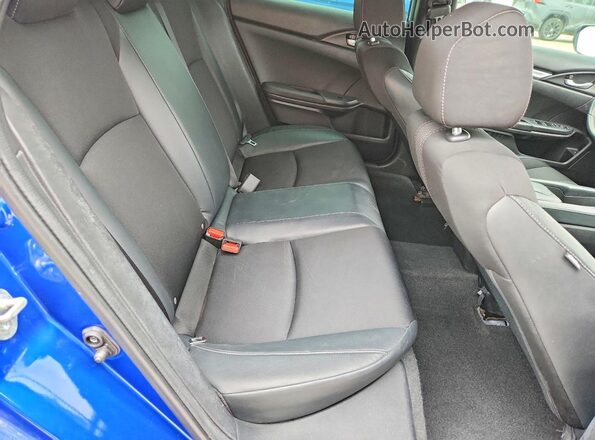 19XFC2F85LE030410 2020 HONDA CIVIC Blue Вид задніх сидінь