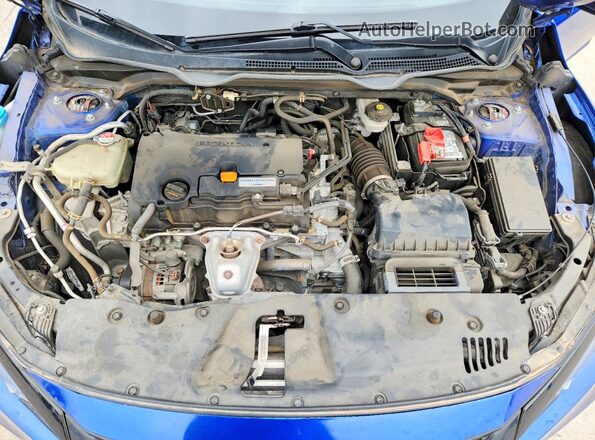 19XFC2F85LE030410 2020 HONDA CIVIC Blue Вид задньої частини салону