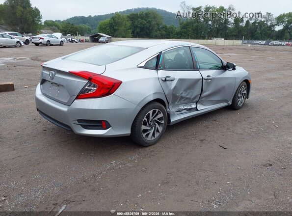 19XFC2F86GE001309 2016 HONDA CIVIC Серебряный Задняя правая четверть