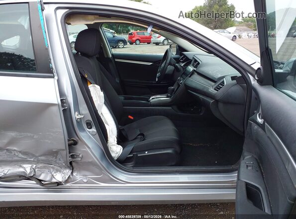 19XFC2F86GE001309 2016 HONDA CIVIC Серебряный Вид салона спереди