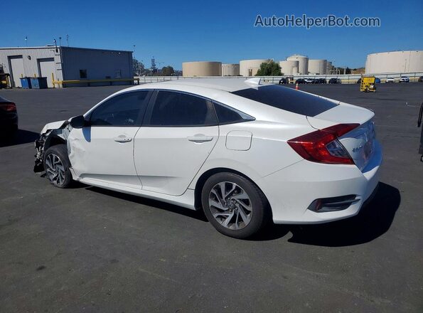 19XFC2F87HE224007 2017 HONDA CIVIC White Rear left