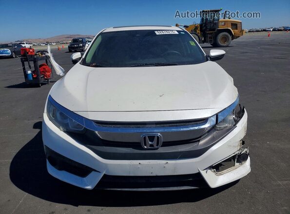 19XFC2F87HE224007 2017 HONDA CIVIC White Front view
