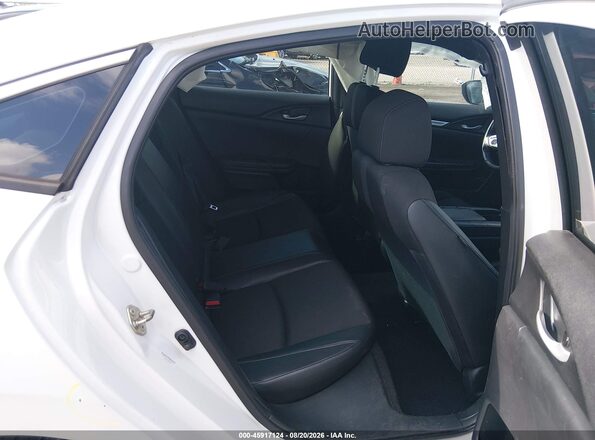 19XFC2F87KE008293 2019 HONDA CIVIC White VIN კოდის სტიკერის ხედი