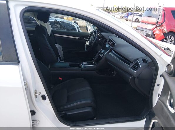 19XFC2F87KE008293 2019 HONDA CIVIC White წინა სალონის ხედი