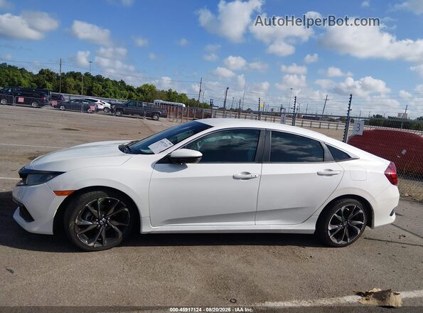 19XFC2F87KE008293 2019 HONDA CIVIC White სალონის 360-გრადუსიანი ხედი