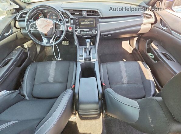 19XFC2F87KE022131 2019 HONDA CIVIC Синий Вид панели приборов