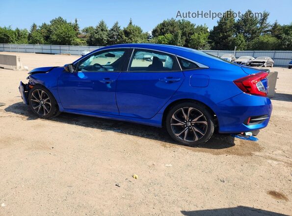 19XFC2F87KE022131 2019 HONDA CIVIC Синий Задняя левая четверть