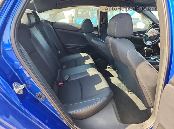 19XFC2F87KE022131 2019 HONDA CIVIC Синий Вид задних сидений