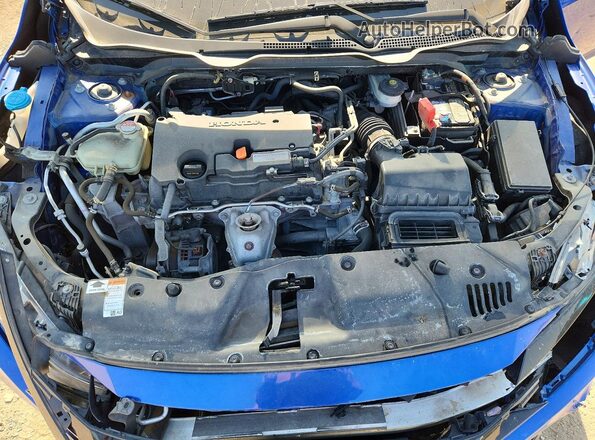19XFC2F87KE022131 2019 HONDA CIVIC Синий Вид задней части салона