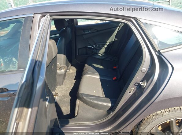 19XFC2F87KE025529 2019 HONDA CIVIC Gray Вид наклейки з VIN-кодом