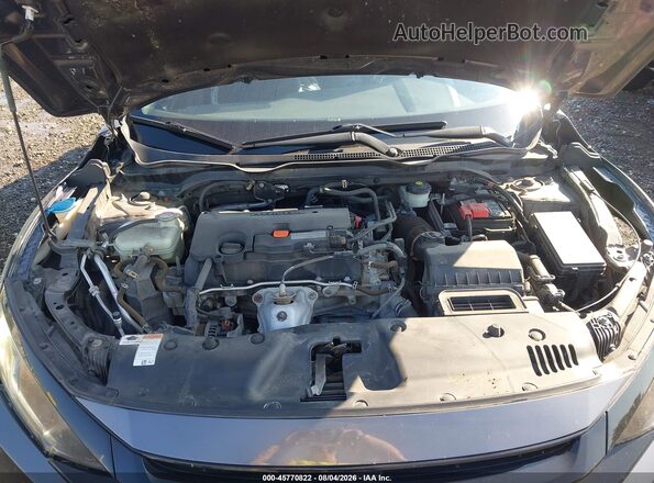 19XFC2F87KE025529 2019 HONDA CIVIC Gray Вид ззаду