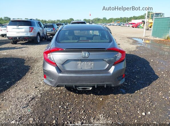 19XFC2F87KE025529 2019 HONDA CIVIC Gray 