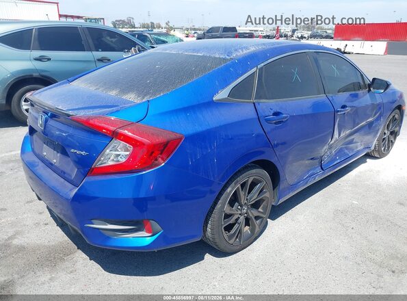 19XFC2F87KE210566 2019 HONDA CIVIC Blue Rear right