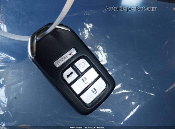 19XFC2F87KE210566 2019 HONDA CIVIC Blue Dashboard view