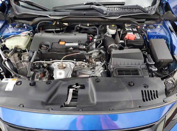 19XFC2F87LE008036 2020 HONDA CIVIC Blue Rear interior view