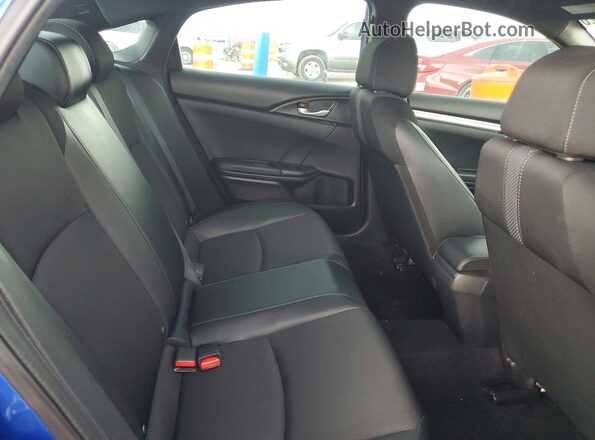19XFC2F87LE008036 2020 HONDA CIVIC Blue Rear seats view