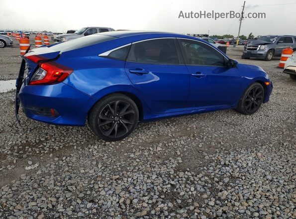 19XFC2F87LE008036 2020 HONDA CIVIC Blue Rear right