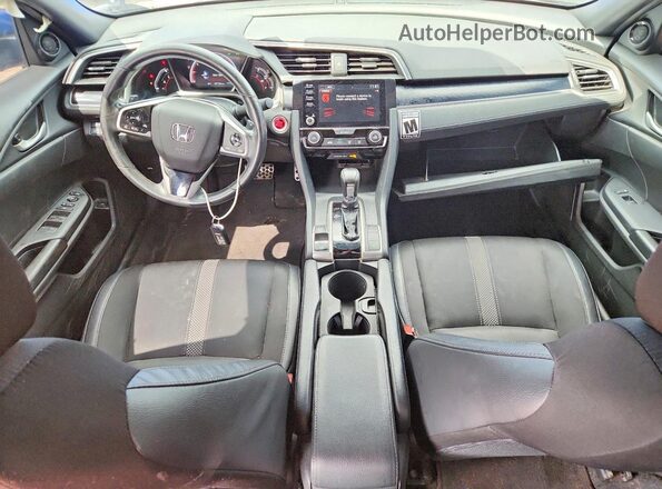 19XFC2F87LE027735 2020 HONDA CIVIC Blue Առջևի վահանակի տեսք