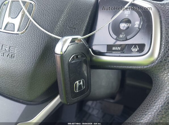 19XFC2F88HE050044 2017 HONDA CIVIC Gray Dashboard view