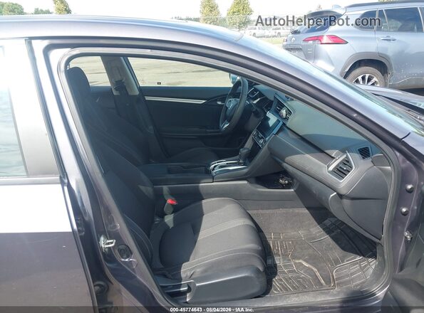 19XFC2F88HE050044 2017 HONDA CIVIC Gray Front interior view