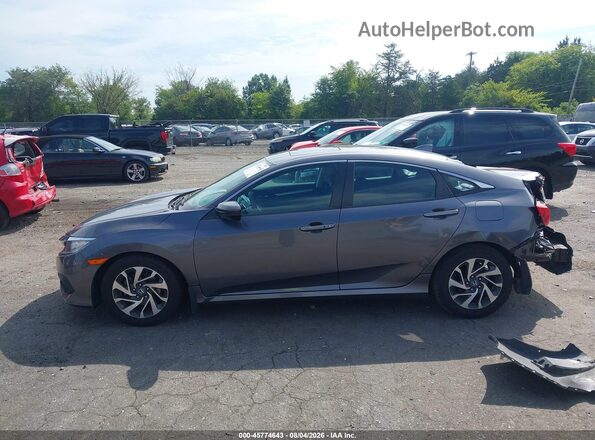 19XFC2F88HE050044 2017 HONDA CIVIC Gray 