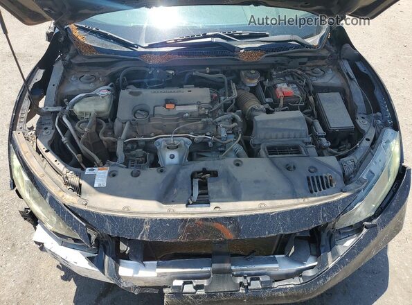 19XFC2F88KE011509 2019 HONDA CIVIC Черный Вид задней части салона