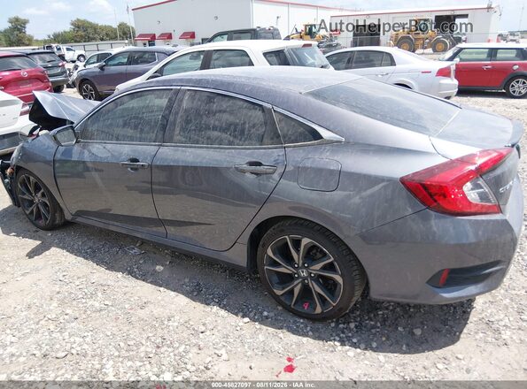 19XFC2F88KE045109 2019 HONDA CIVIC Серый Панорамный вид салона 360°