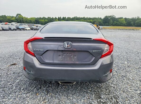 19XFC2F88LE010040 2020 HONDA CIVIC Gray უკანა ხედი