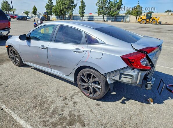 19XFC2F88LE205586 2020 HONDA CIVIC Silver Tył lewy