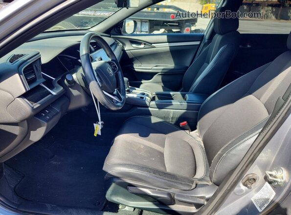 19XFC2F88LE205586 2020 HONDA CIVIC Silver Widok wnętrza z przodu