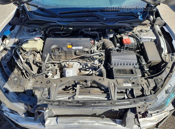 19XFC2F88LE205586 2020 HONDA CIVIC Silver Widok wnętrza z tyłu
