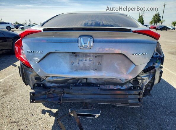 19XFC2F88LE205586 2020 HONDA CIVIC Silver Widok z tyłu