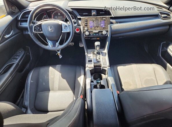 19XFC2F88LE205586 2020 HONDA CIVIC Silver Widok deski rozdzielczej