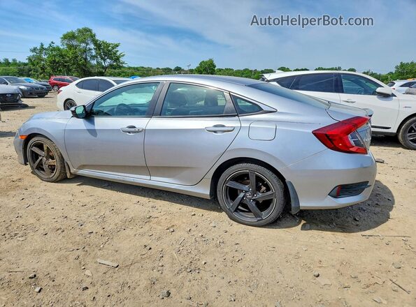 19XFC2F89KE021868 2019 HONDA CIVIC Silver უკანა მარცხენა