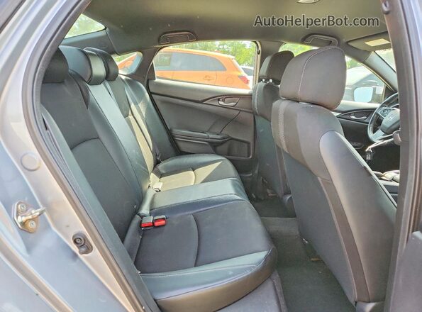 19XFC2F89KE021868 2019 HONDA CIVIC Silver უკანა სავარძლების ხედი