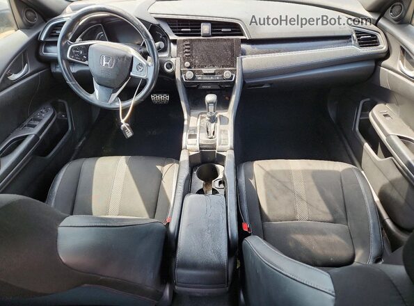 19XFC2F89KE021868 2019 HONDA CIVIC Silver წინა პანელის ხედი