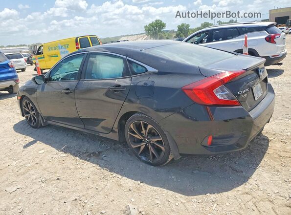 19XFC2F89LE028451 2020 HONDA CIVIC Черный Задняя левая четверть
