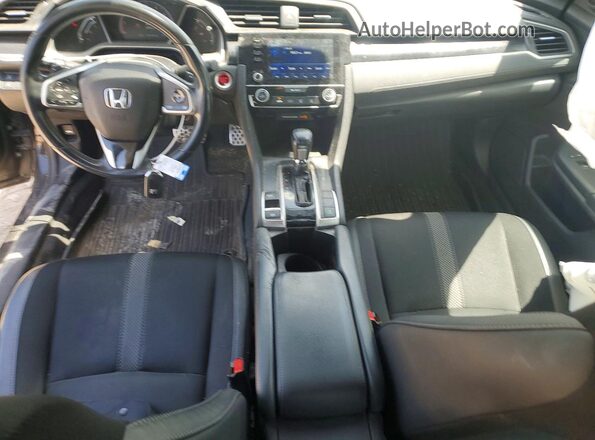 19XFC2F89LE028451 2020 HONDA CIVIC Черный Вид панели приборов