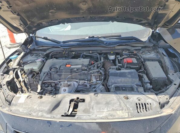 19XFC2F89LE028451 2020 HONDA CIVIC Черный Вид задней части салона